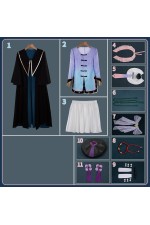 2XXT Cosplay Arknights Xingzhu Spring in Her Lens Outfit Cosplay Costume